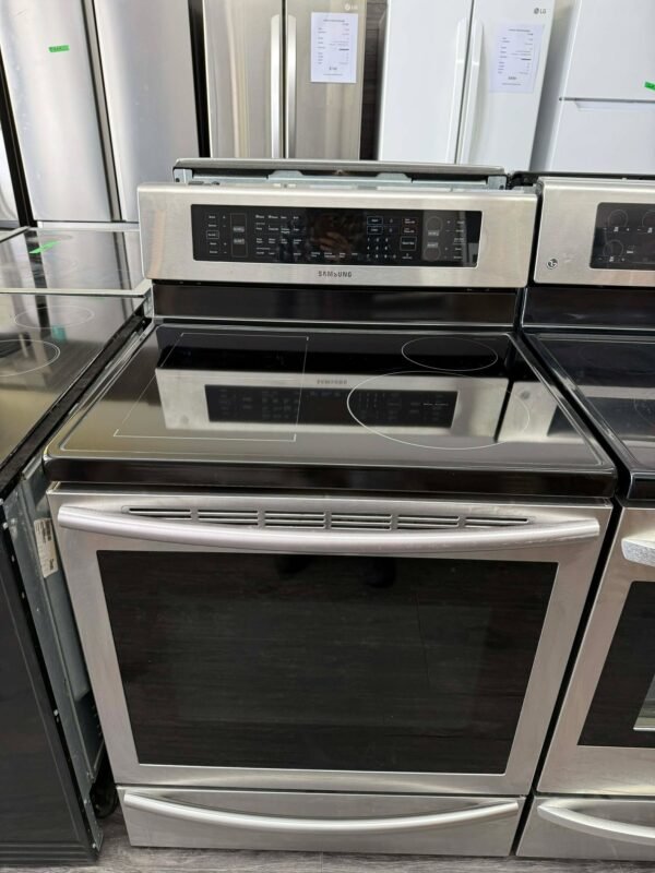 SAMSUNG Samsung NE599N1PBSR Range – 5-Burner Electric Oven Model Stove