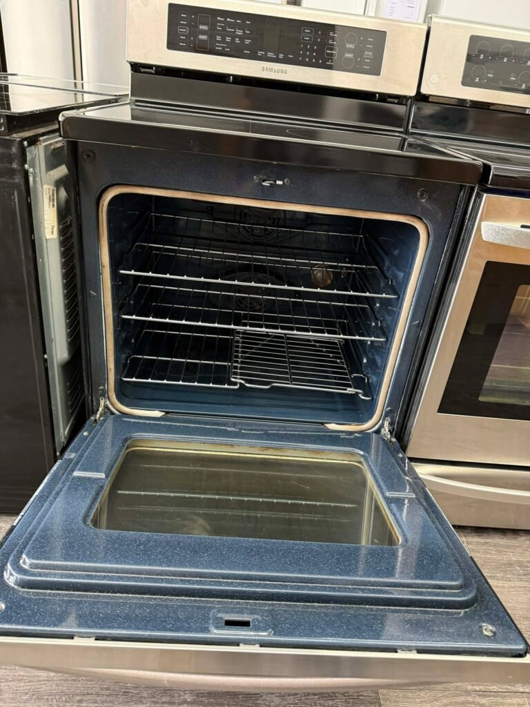 SAMSUNG Samsung NE599N1PBSR Range – 5-Burner Electric Oven Model Stove - View 2