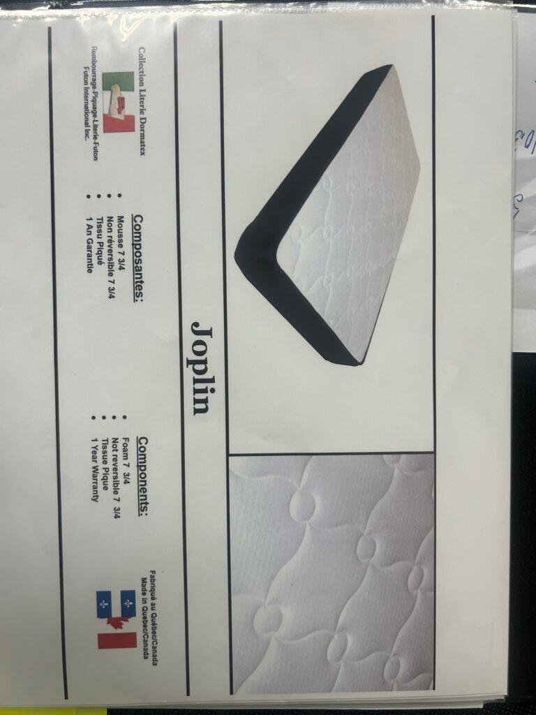 JOPLIN matelas